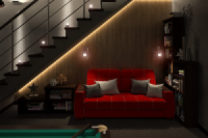 бильярдная + зона спа в коттедже