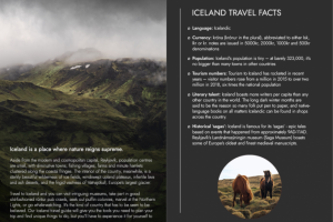 Брошюра Исландия
