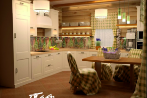 кухня в частном доме