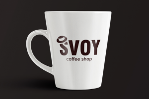 Логотип для кофейни "SVOY"