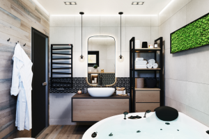 Ванная в частном доме