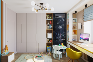 Детская для мальчика в трёхкомнатной квартире в Ярославле