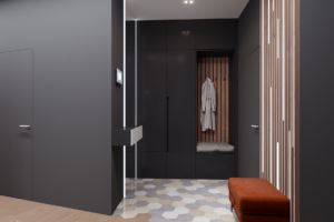 Прихожая в квартире 120 кв.м. в С.-Петербурге