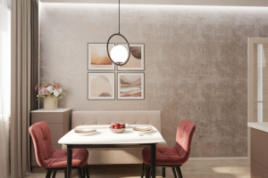 Кухня в двухкомнатной картире в Ярославле