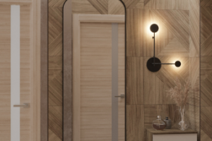 Прихожая в двухкомнатной квартире в Ярославле