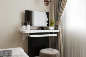 Рабочее место в спальне