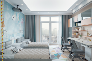 Комната мальчиков в квартире 188 кв.м. в С.-Петербурге