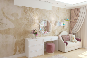 Комната девочки в квартире 188 кв.м. в С.-Петербурге