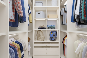 Гардеробная в квартире 188 кв.м. в С.-Петербурге