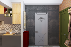 Прихожая в апартаментах в Москве