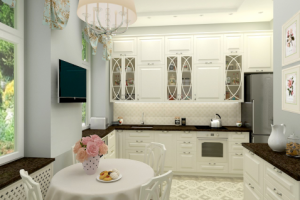 Кухня на вилле в Бадене (Австрия)