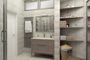 Санузел на вилле в Бадене (Австрия)