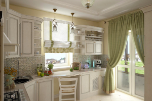 Кухня в коттедже 200 кв.м.