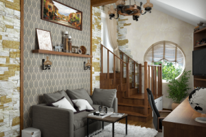 Комната для молодого мужчины в частном доме