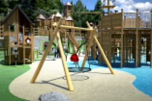 Детский игровой парк в Алупке