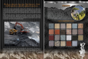 Брошюра компании торгующей натуральным камнем из Индии