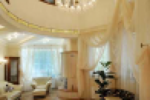 гостиная с каминным залом