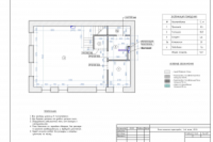 Схема монтажа перегородок