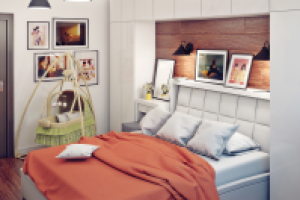 Спальня, квартира 66 кв. м., Нижний Новгород