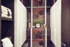 Санузел, квартира 93 кв. м., Москва