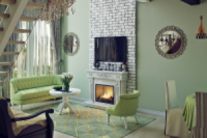 Зал 2-этажного дома на 160 кв. м., Москва