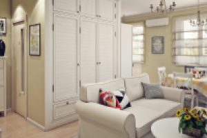 Зал, квартира 45 кв, Москва