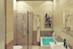 Санузел, квартира 70 кв, Москва