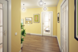 Коридор 2го этажа частного дома, Иркутск