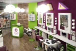 Детский салон-парикмахерская "Чудо" в Москве на 25 кв.м.