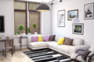 Зал, квартира на 84 кв. м. г. Киев