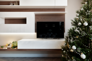 Студийная гостиная под новый год)