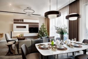 Студийная гостиная под новый год)