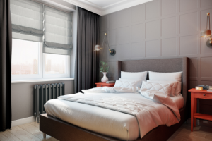 Скандинавская спальня