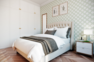 Скандинавская спальня