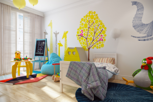 Детская комната в скандинавском стиле