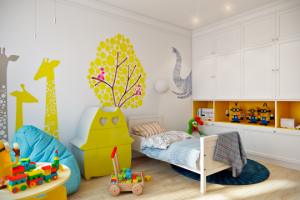 Детская комната в скандинавском стиле