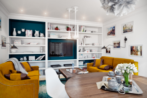 Гостиная в скандинавском стиле