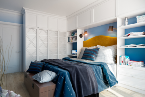 Спальня в скандинавском стиле