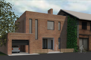 Проект дома в современном стиле