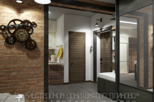 Интерьер квартиры в стиле лофт