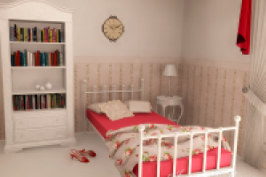 Спальня молодой девушки