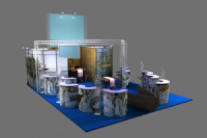 Макет выставочного стенда для Турфирм Карелии