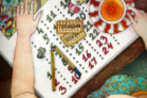 Именинная иллюстрация