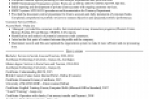 Резюме для международной компании 02