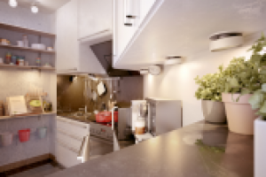 Дизайн и визуализация кухни в современном стиле