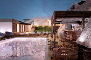 Pool zone in the hotel