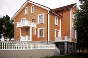 Визуализация загородного дома