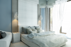 Дизайн интерьера спальной комнаты