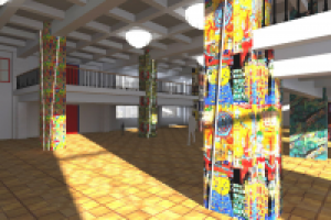 Дизайн арт-пространства, ул.Тверская, Москва