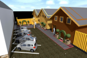 Благоустройство территории парковки, Перовские бани, Москва